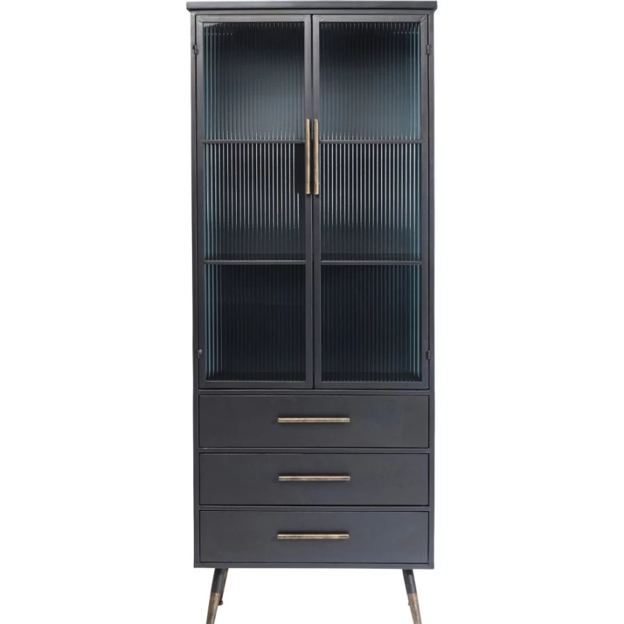 "KARE Design La Gomera 2-Door 3-Drawer Storage Cabinet | Modern Cabinet for Home Organization"