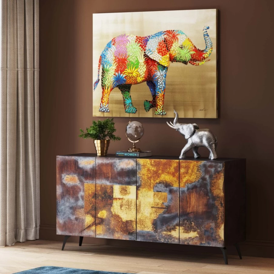 "KARE Design Modern Sideboard Oxy - Stylish Storage Cabinet for Living Room"