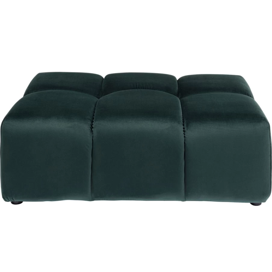 KARE Design Velvet Bar Stool Belami in Dark Green - Luxurious Upholstered Seat for Modern Dining