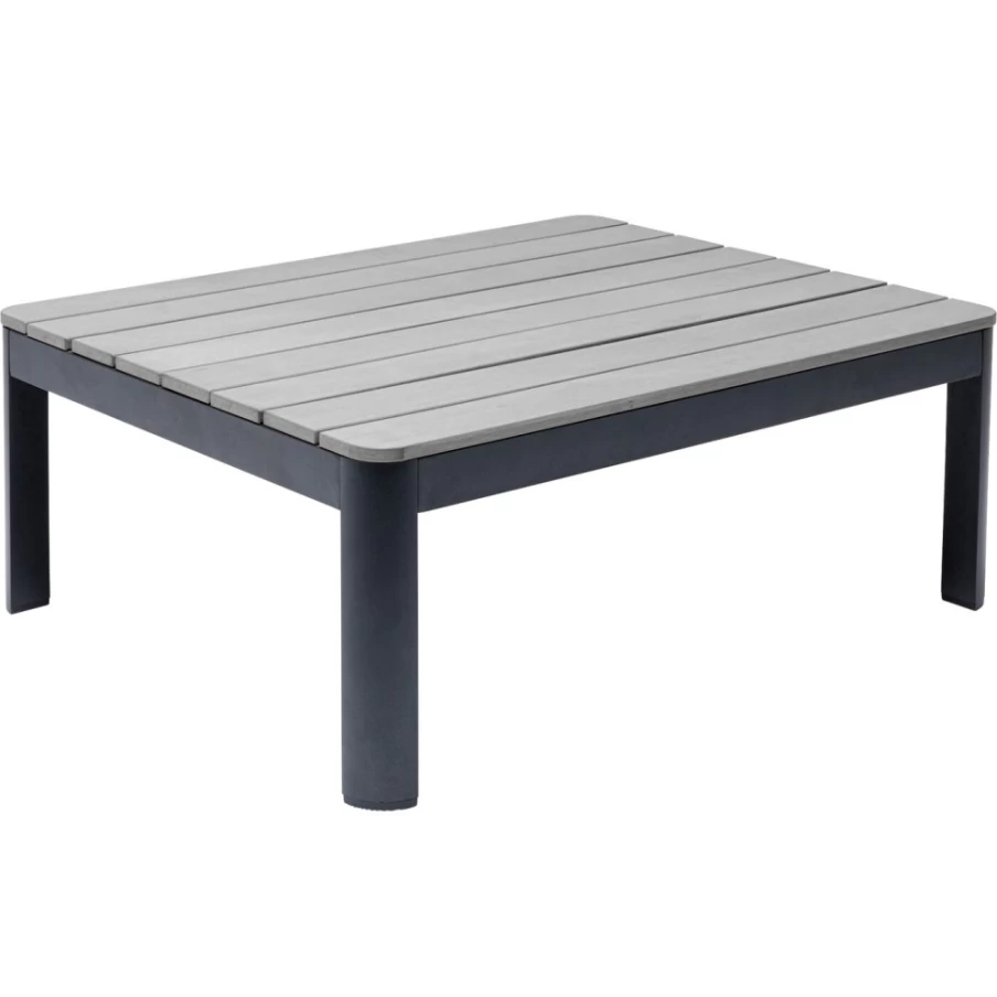 KARE Design Modern Holiday Black Coffee Table with Dining Table Functionality
