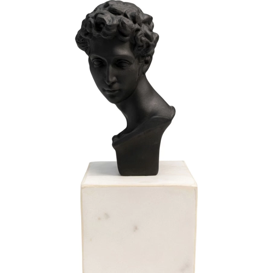 KARE Design Wise Man Bust Sculpture 22cm Modern Deco Object for Home Decor