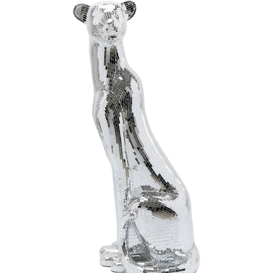 KARE Design Mosaic Panther Statue - XL Modern Welcome Decor, 150cm Right-Facing Art Sculpture