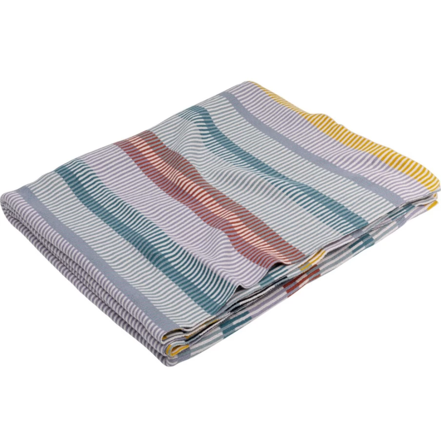 "KARE Design Striped Blanket 200x150 cm - Soft Cozy Throw for Bed & Couch"