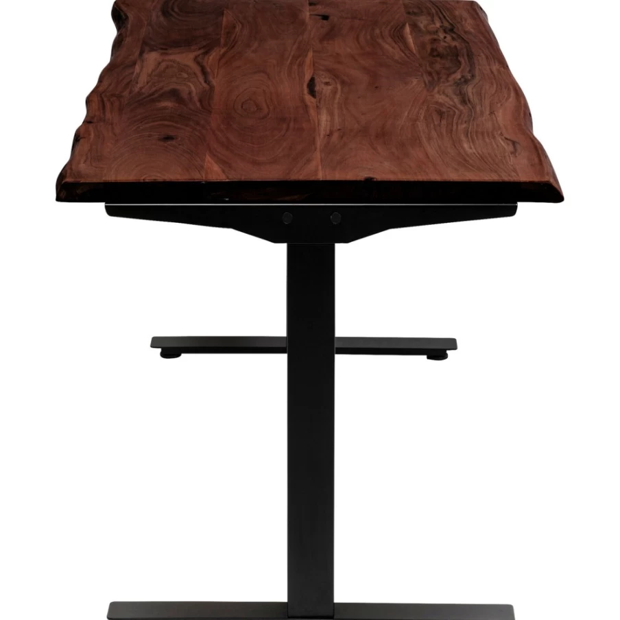 KARE Design Modern Dark Wood Office Desk 180x90cm - Harmony Collection Stylish Workspace