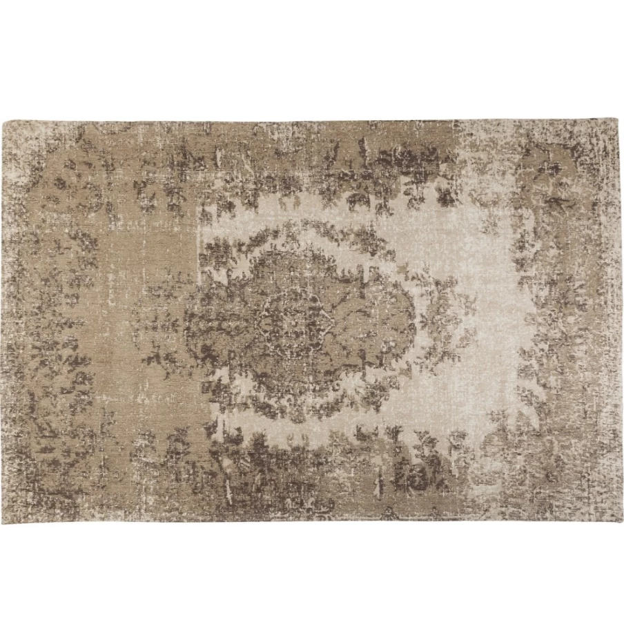 KARE Design Modern Beige Kelim Carpet 170x240 cm Pop Art Handwoven Rug