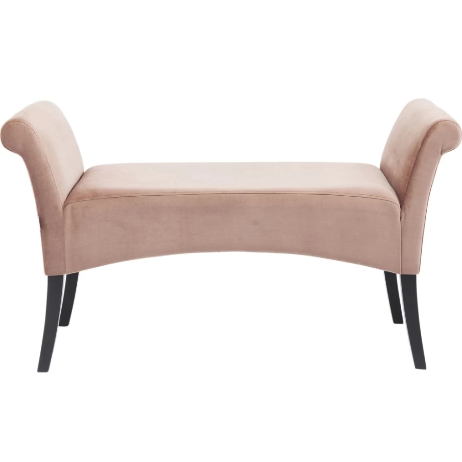 KARE Design Velvet Bench in Motley Mauve - Luxurious Upholstered Seating