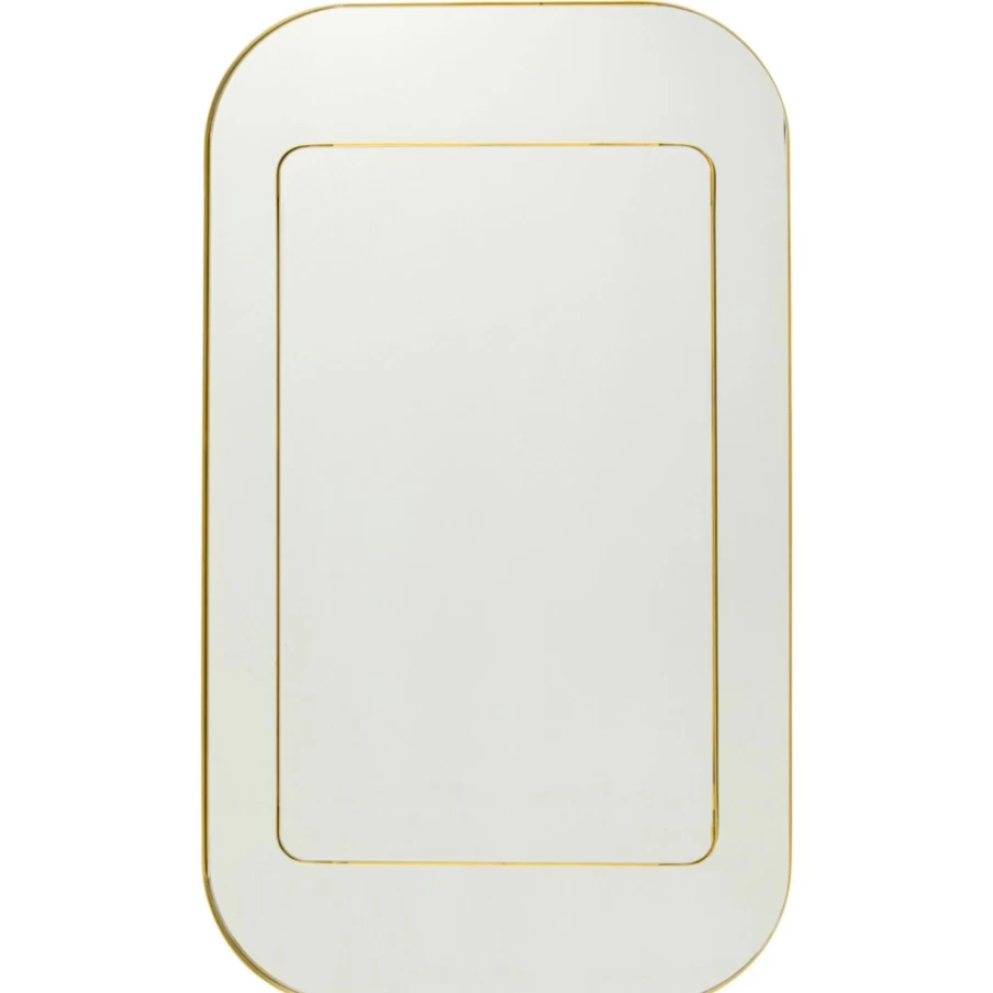 KARE Design Modern Wall Mirror 140x80 cm Double Row Frame for Stylish Home Decor