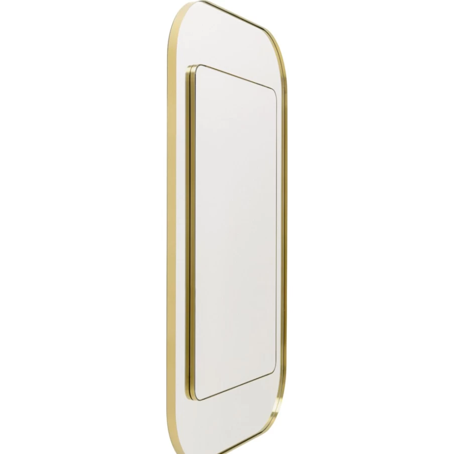 KARE Design Modern Wall Mirror 140x80 cm Double Row Frame for Stylish Home Decor