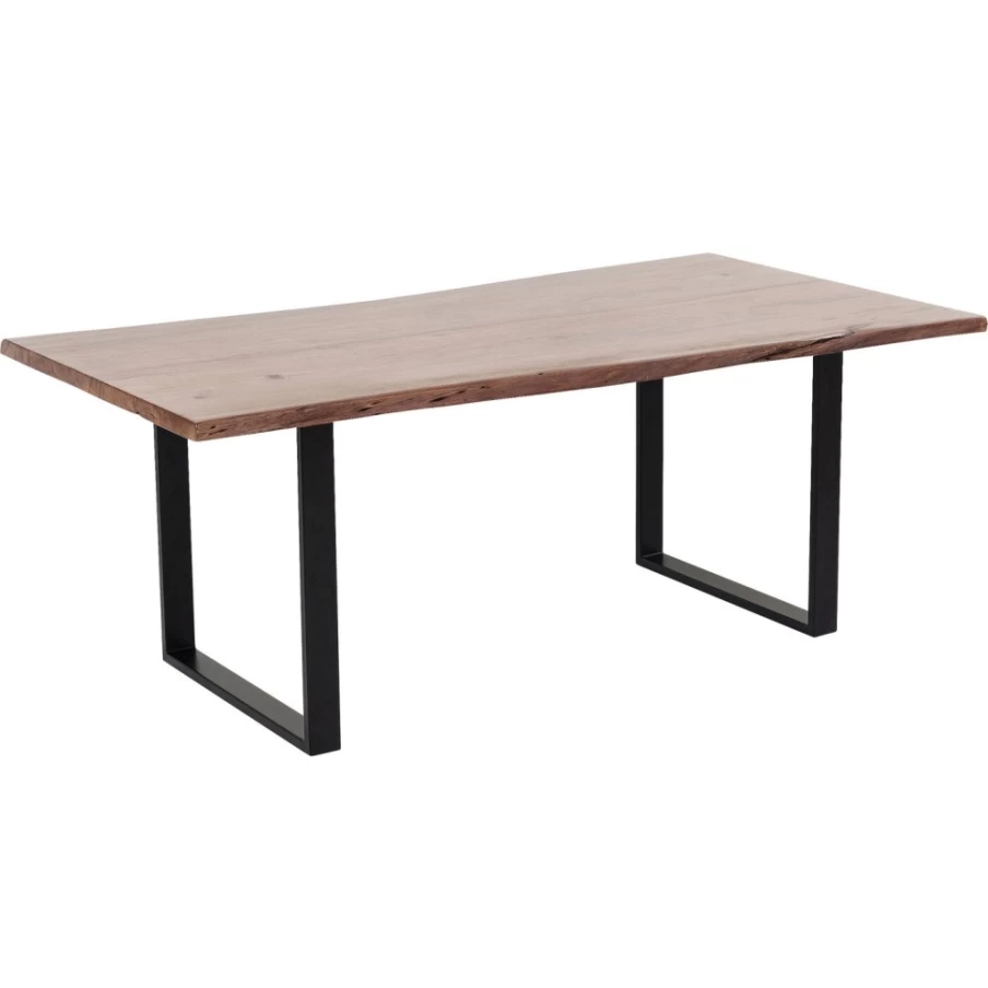 KARE Design Modern Dark Black Dining Table 160x80 cm - Stylish Table Harmony for Contemporary Spaces