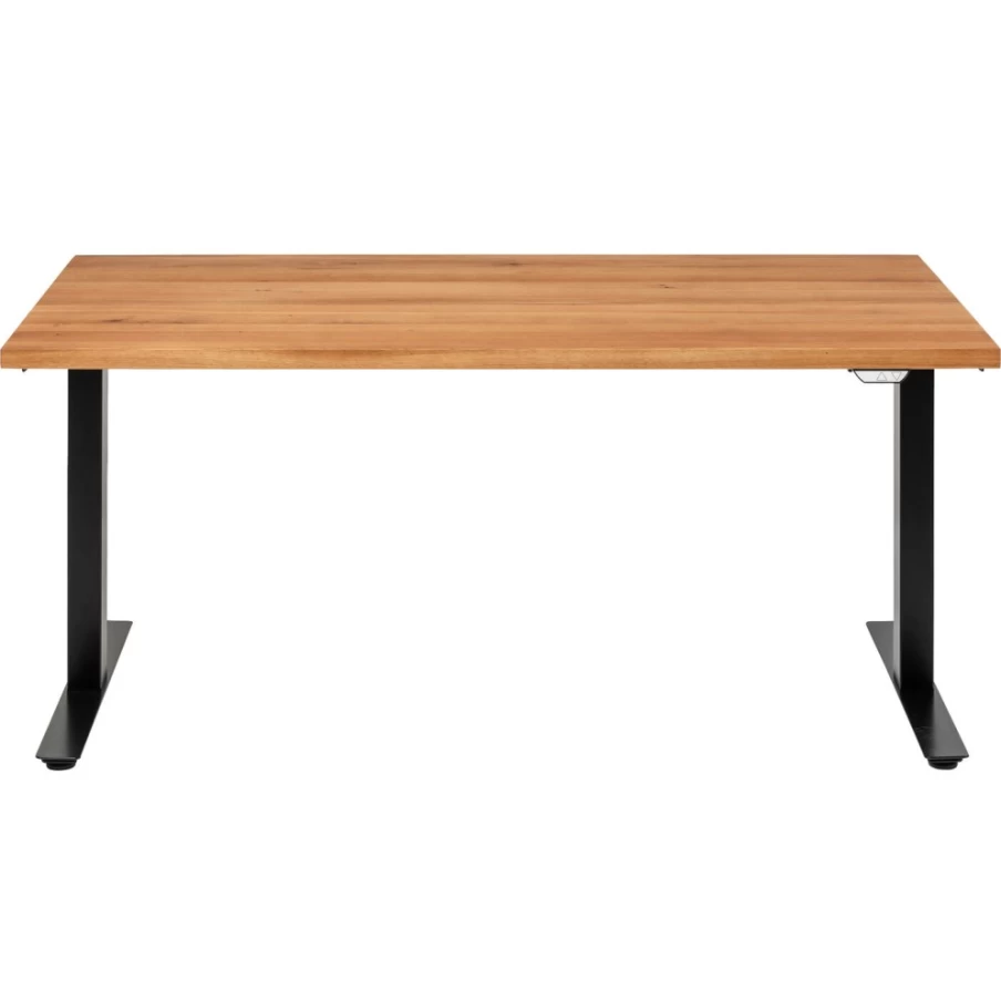 KARE Design Jackie Oak Black Office Desk 180x90cm Modern Wooden Workstation