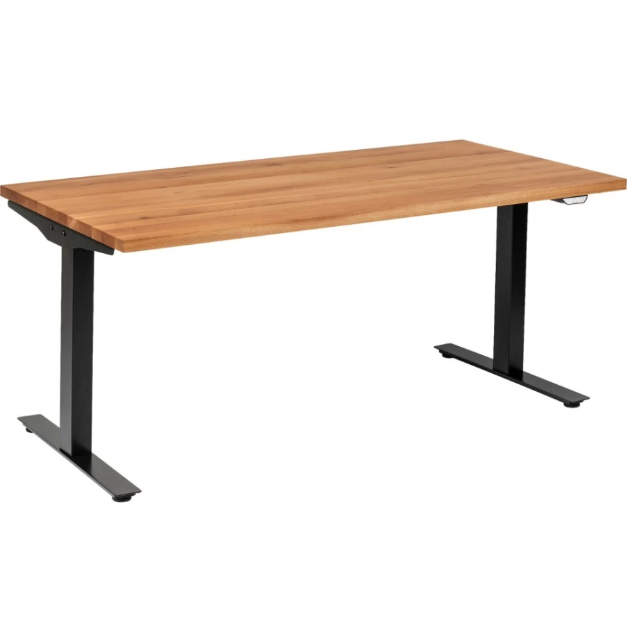 KARE Design Jackie Oak Black Office Desk 180x90cm Modern Wooden Workstation