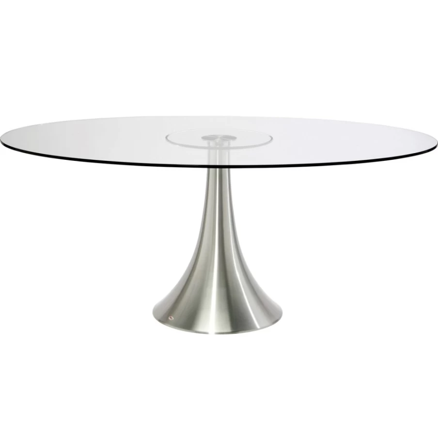KARE Design Grande Possibilita Modern Dining Table 180X120cm Large Rectangle Wooden Table for Kitchen and Living Room