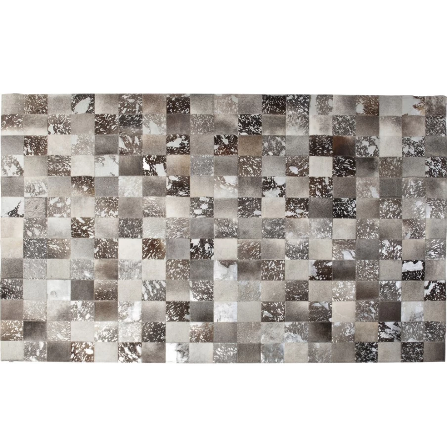 KARE Design Cosmo Grey Fur Area Rug 200x300 cm Plush Shaggy Carpet Luxe Home Decor