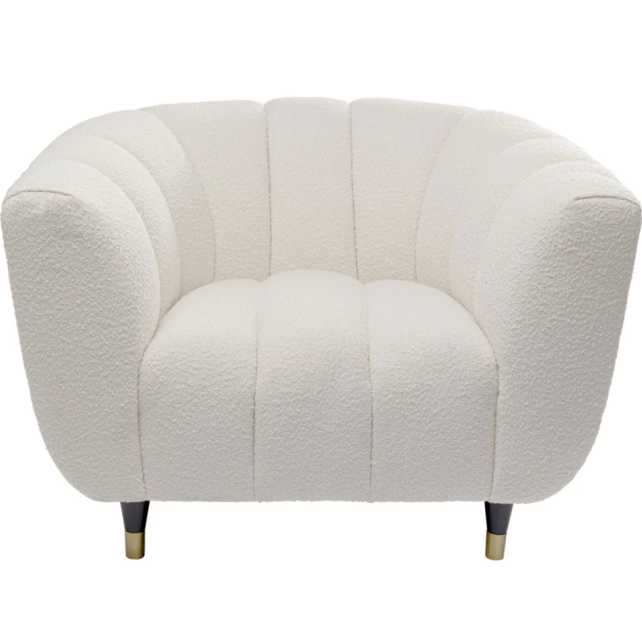 "KARE Design Spectra White Modern Armchair – Stylish Comfort for Your Living Space"