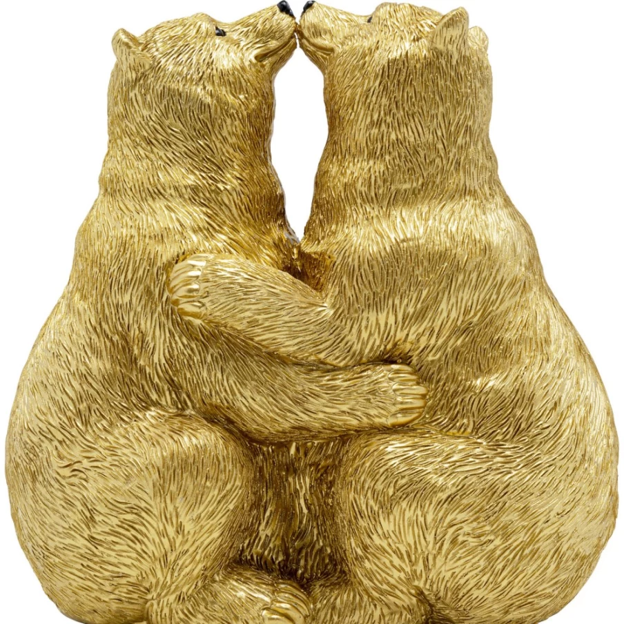 KARE Design Kissing Bears Decorative Figurine - 17cm Romantic Home Decor