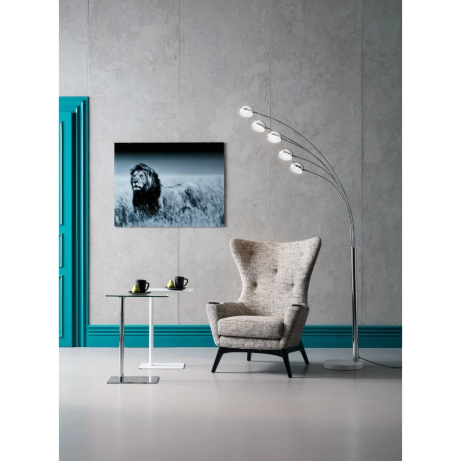 "KARE Design Modern Five-Finger Floor Lamp – Adjustable Standing Light for Living Room"