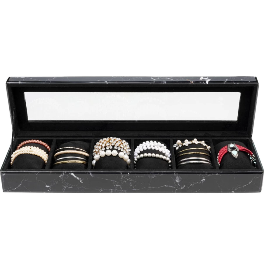 KARE Design Marble Jewelry Holder Bracelet Stand - 50cm Luxury Jewelry Organizer for Bracelets & Rings