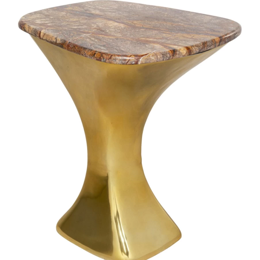 KARE Design Alerio Modern Side Table - 45cm x 55cm Small End Table for Living Room