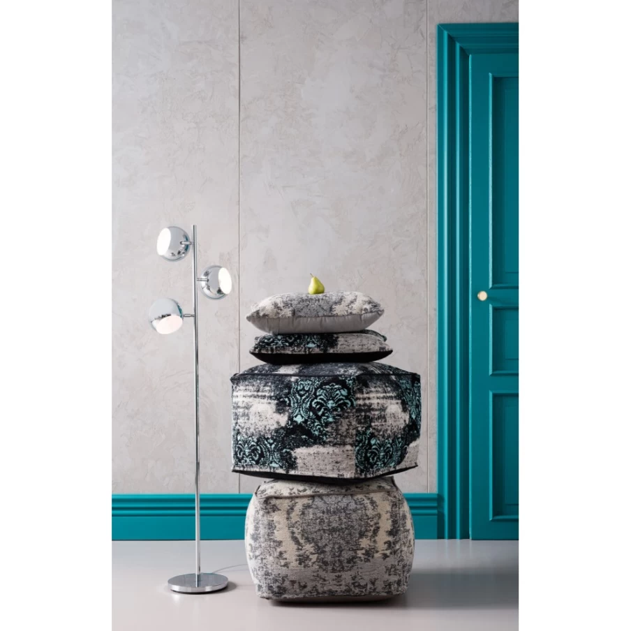 "KARE Design Calotta Modern Chrome Floor Lamp – Sleek Lighting for Home Decor"