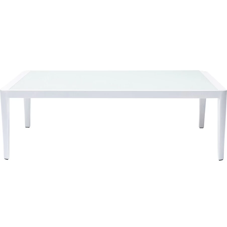 KARE Design Modern White Tiki Coffee Table - Stylish Living Room Furniture