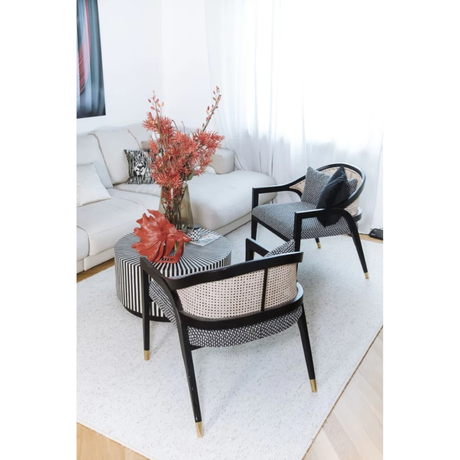 "KARE Design Modern Armchair Horizon - Stylish Comfort for Your Living Space"