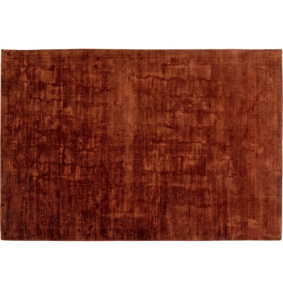 KARE Design Rust-Colored Seaburry Carpet 170x240 cm – Stylish Handmade Rug for Modern Living Room Decor