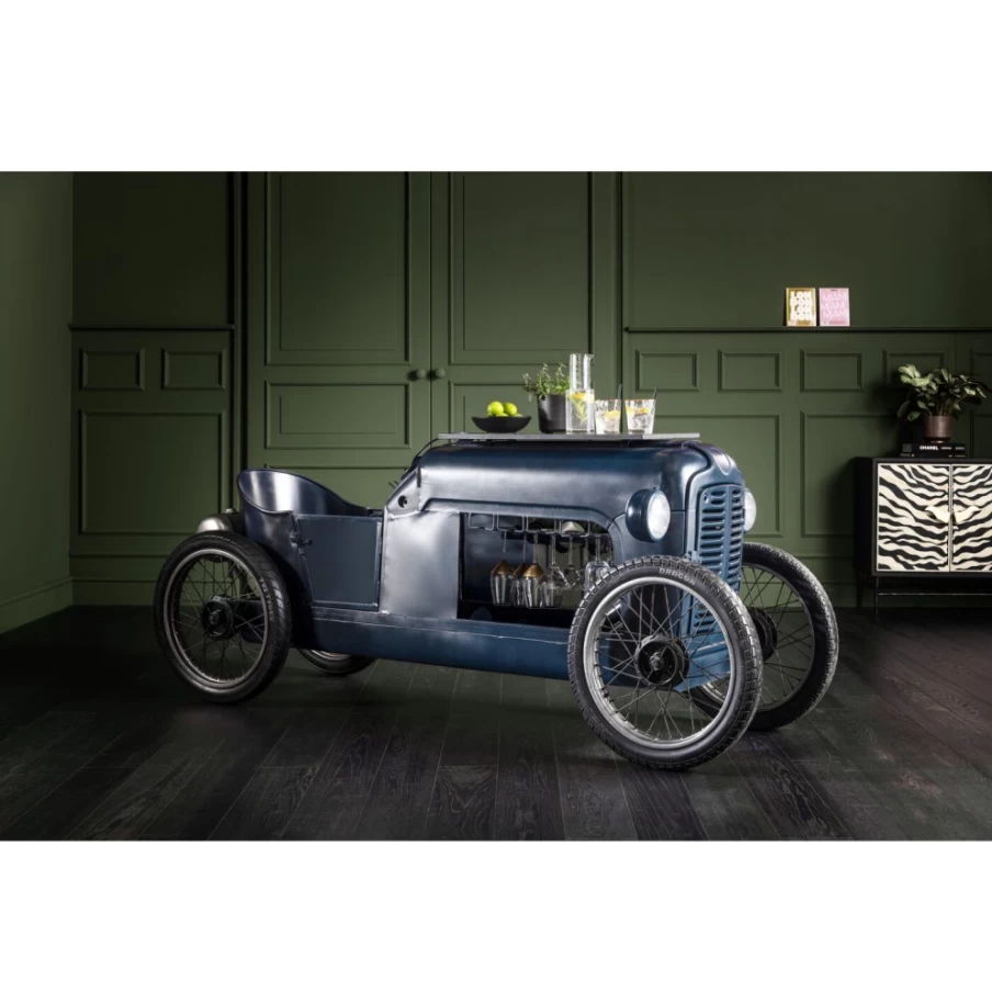 KARE Design Modern Bar Racing Car Toy - High-Speed Collectible Model for Kids & Adults