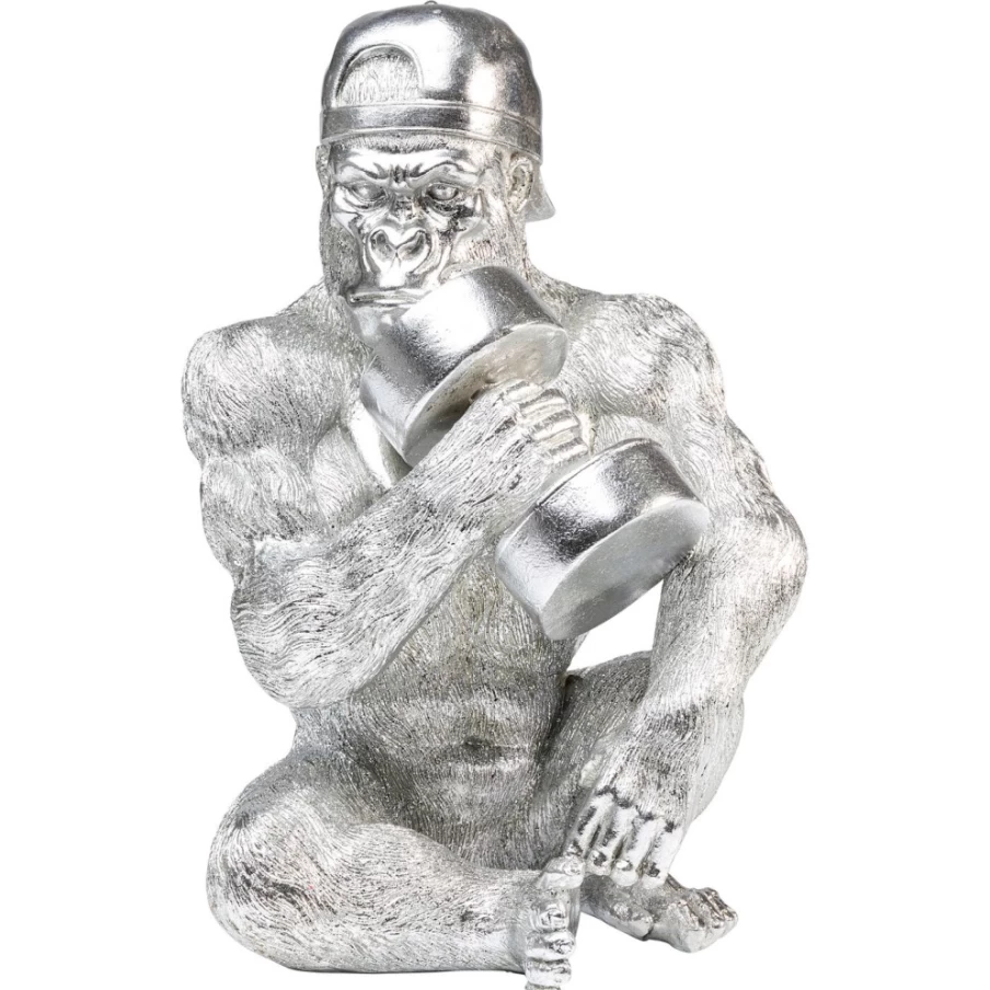 KARE Design Modern Muscle Monkey Sculpture 31cm Handmade Decor Figurine