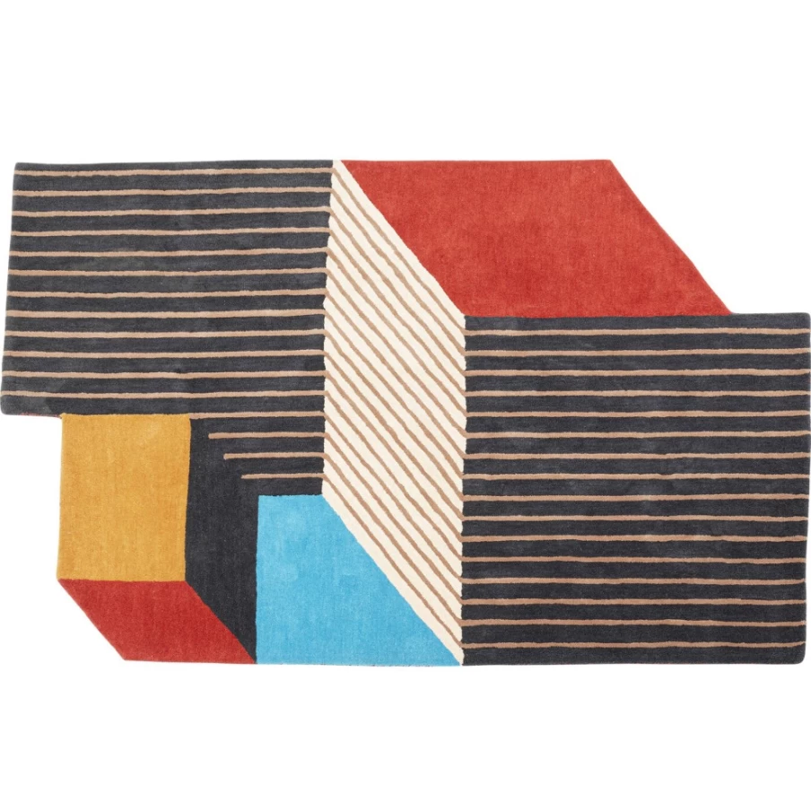 "KARE Design Modern Geometric Carpet 170x240 cm - Stylish Home Decor Rug"