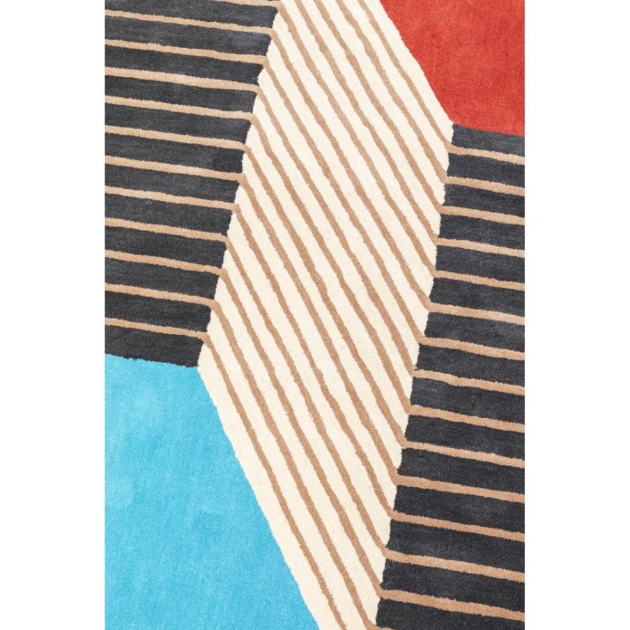 "KARE Design Modern Geometric Carpet 170x240 cm - Stylish Home Decor Rug"