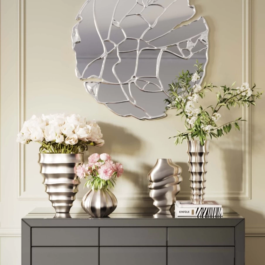 KARE Design Modulo Vase - 41cm Modern Decorative Vase for Home & Office