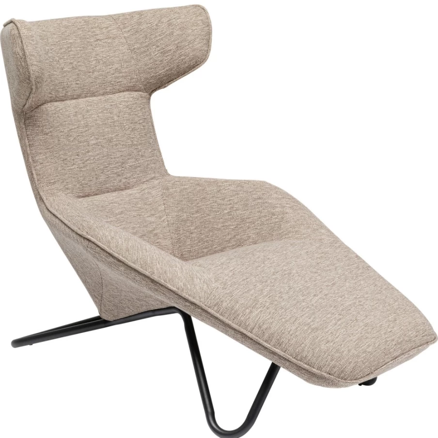 "KARE Design Granada Beige Relax Chair – Modern Comfort Lounge Chair for Home & Office"