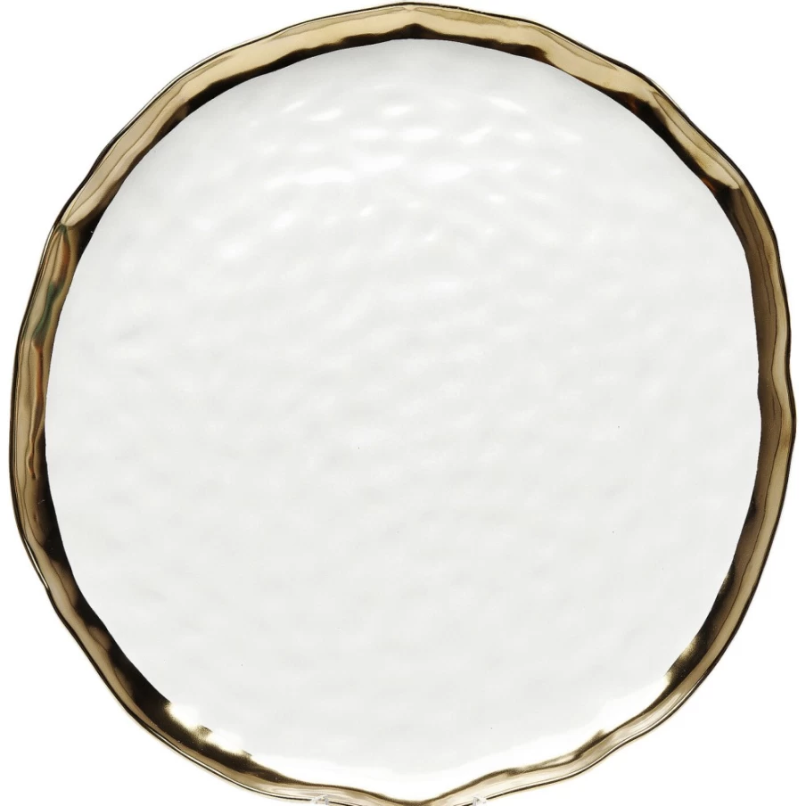KARE Design Modern Charger Plate Bell - 38cm Decorative Serving Tray for Dining Table Centerpiece