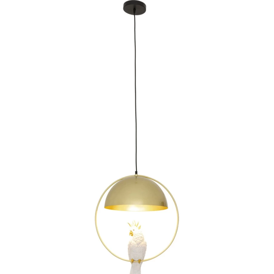 KARE Design Modern Cockatoo Animal Pendant Lamp - Handcrafted Decorative Lighting for Stylish Interiors