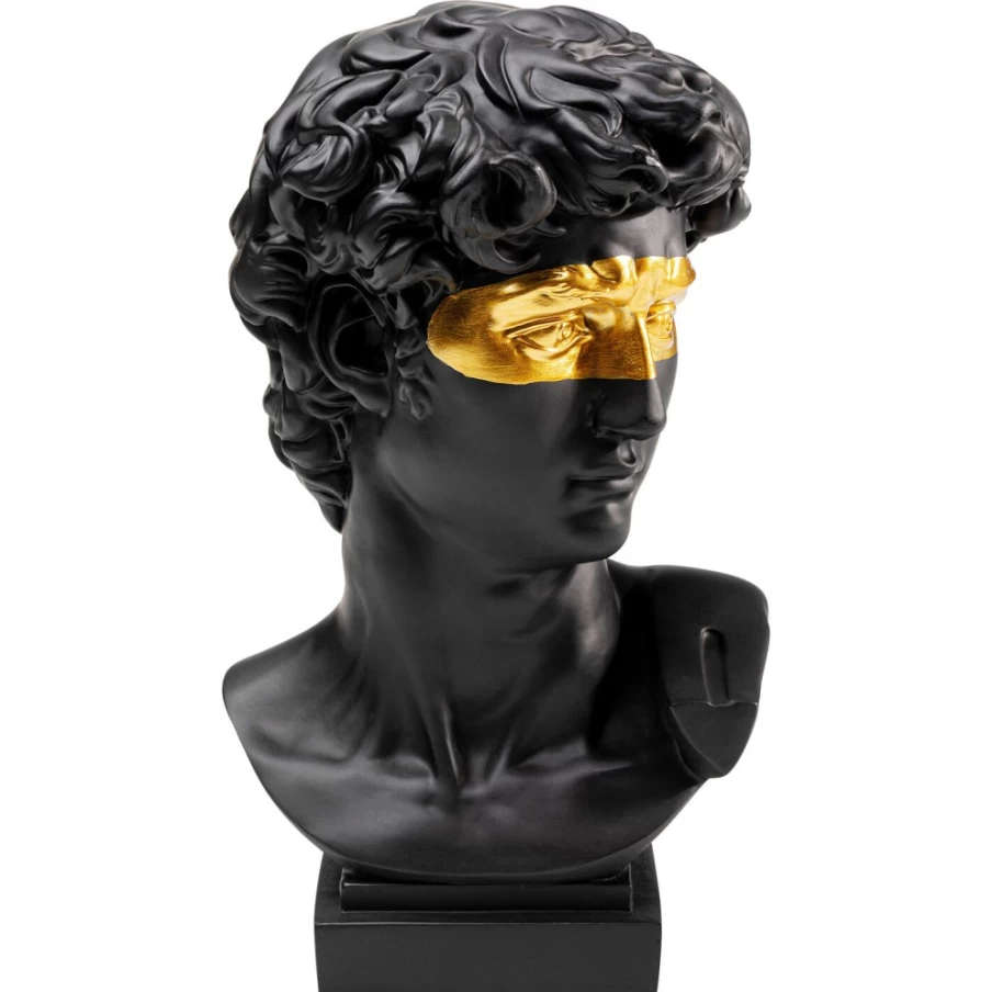 KARE Design Modern David Eyes Sculpture 30cm Deco Object for Home Decor