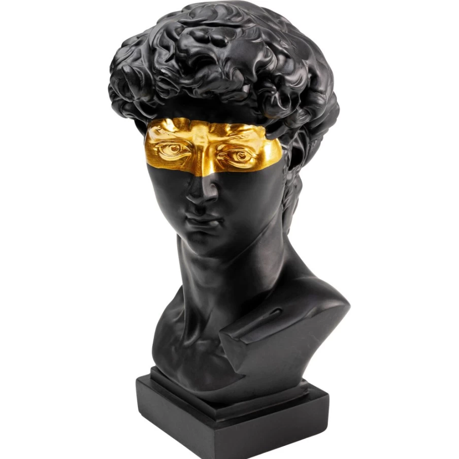 KARE Design Modern David Eyes Sculpture 30cm Deco Object for Home Decor