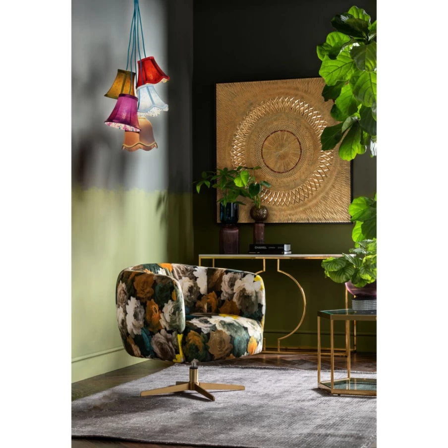KARE Design Modern Floral Pendant Lamp - Saloon Flowers 5 Lighting for Stylish Interiors