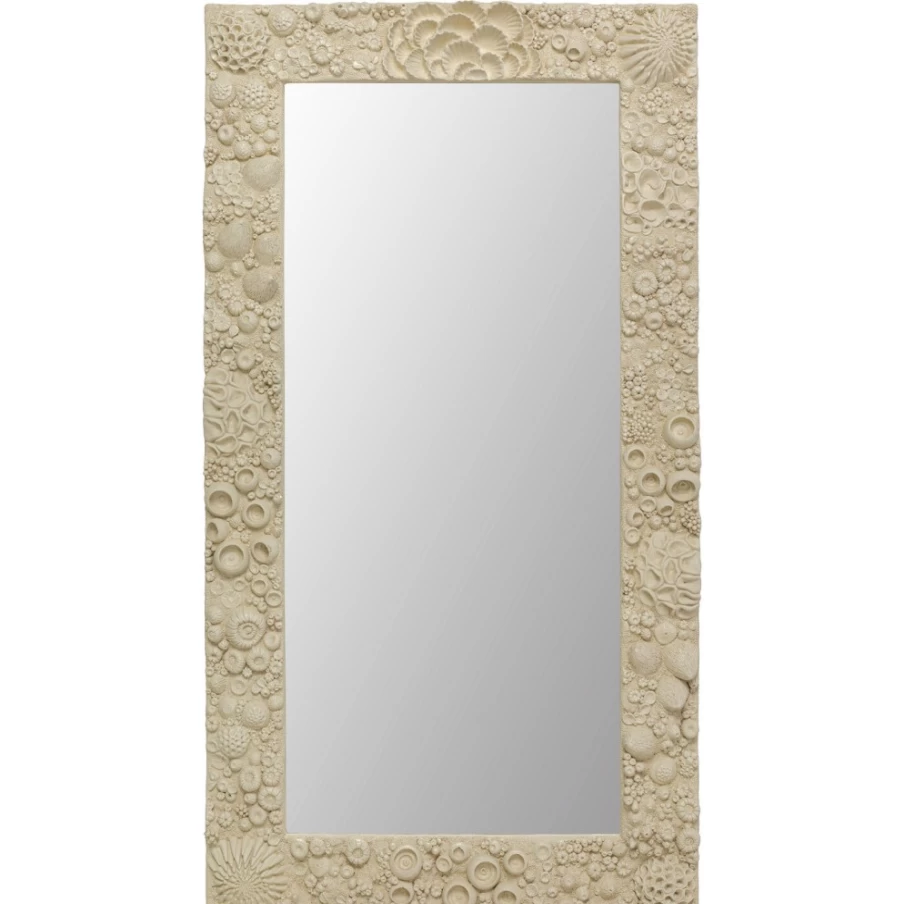 KARE Design Modern Coral Reef Wall Mirror - Large 97x178cm Decorative Mirror for Living Room