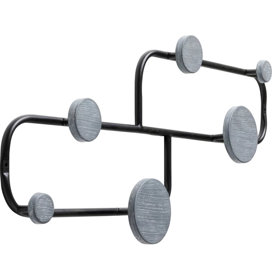 KARE Design Modern Cerchi Coat Rack 61cm - Stylish Entryway Hanger for Hats, Jackets & Accessories