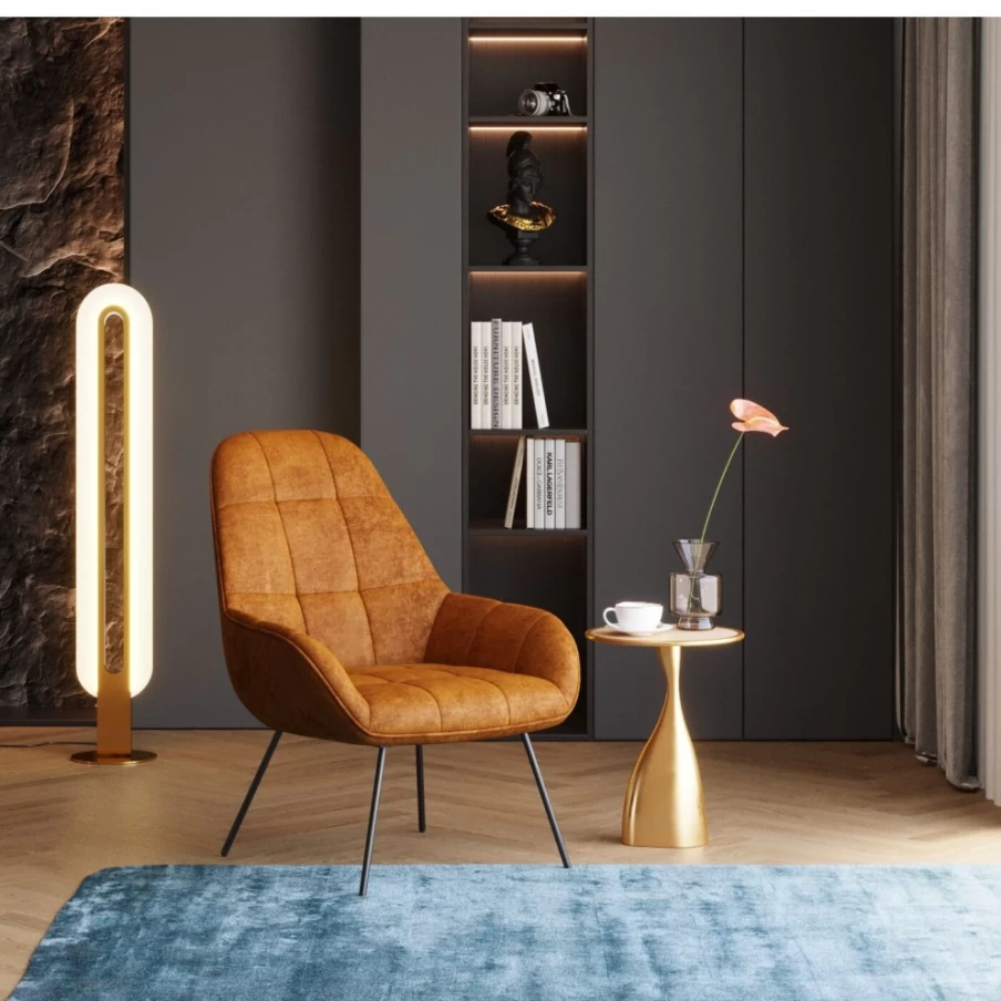 KARE Design Dave Amber Modern Armchair – Stylish Comfort for Your Living Space