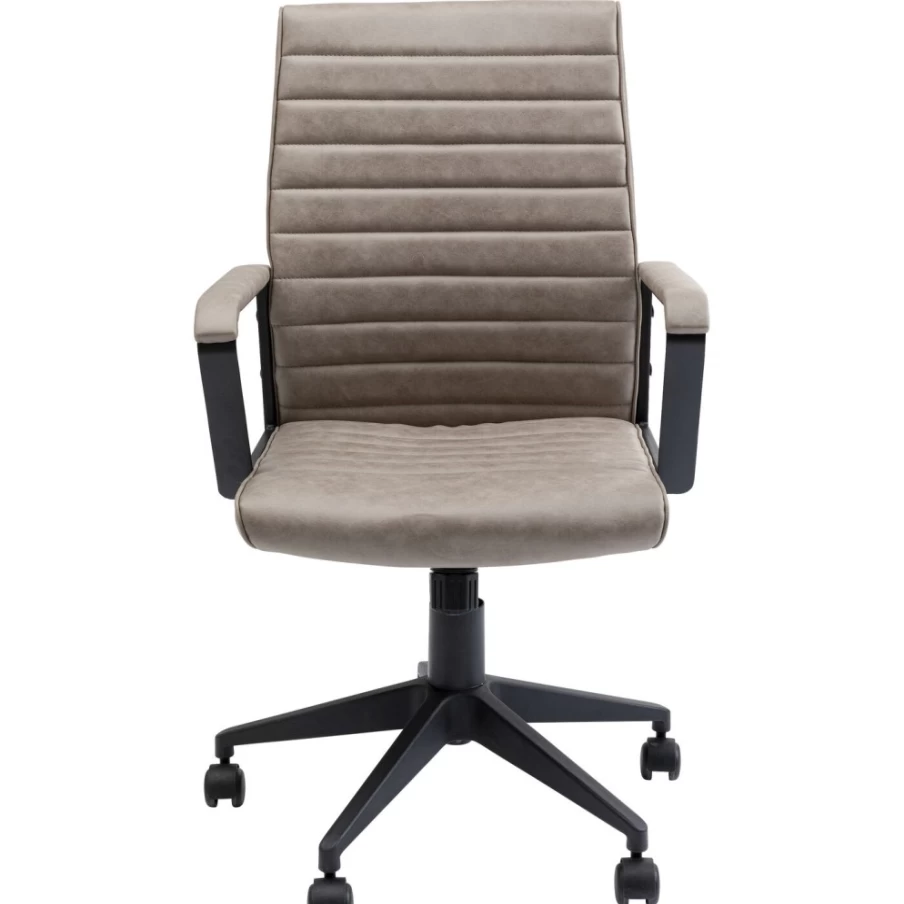 KARE Design Modern Office Chair - Labora Pebble Ergonomic Desk Chair for Home & Workspace