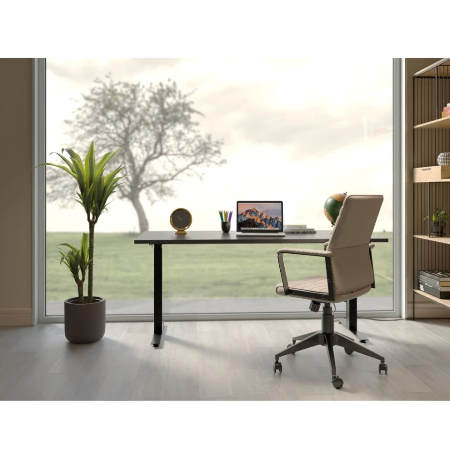 KARE Design Modern Office Chair - Labora Pebble Ergonomic Desk Chair for Home & Workspace
