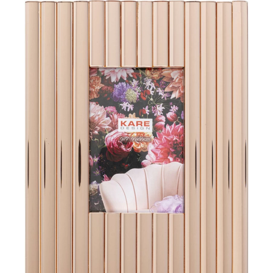 "KARE Design Elegant Bronze Picture Frame 13x18 cm - Premium Wall Art Photo Frame"