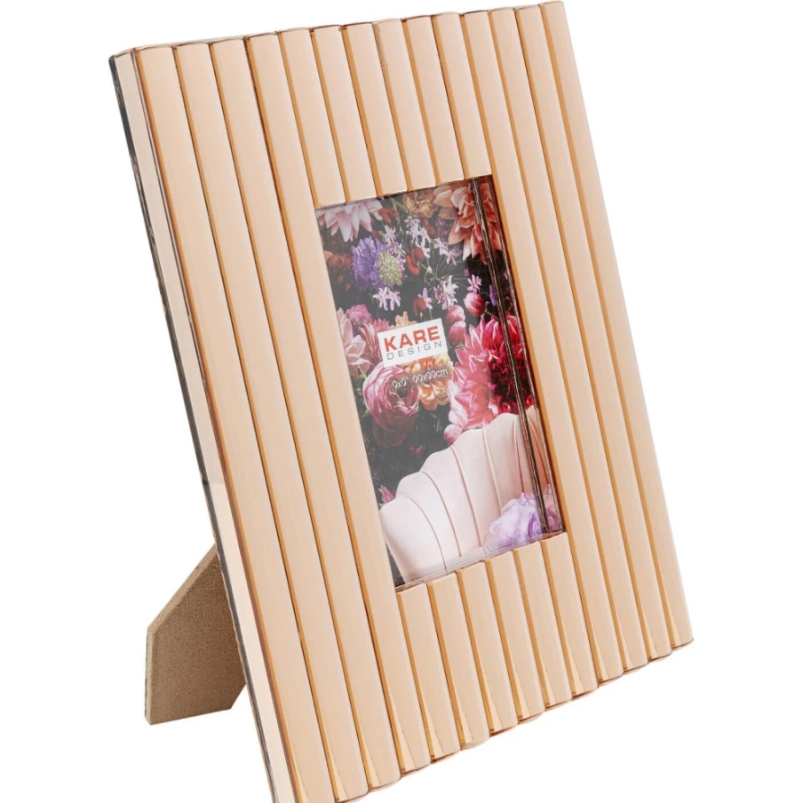"KARE Design Elegant Bronze Picture Frame 13x18 cm - Premium Wall Art Photo Frame"
