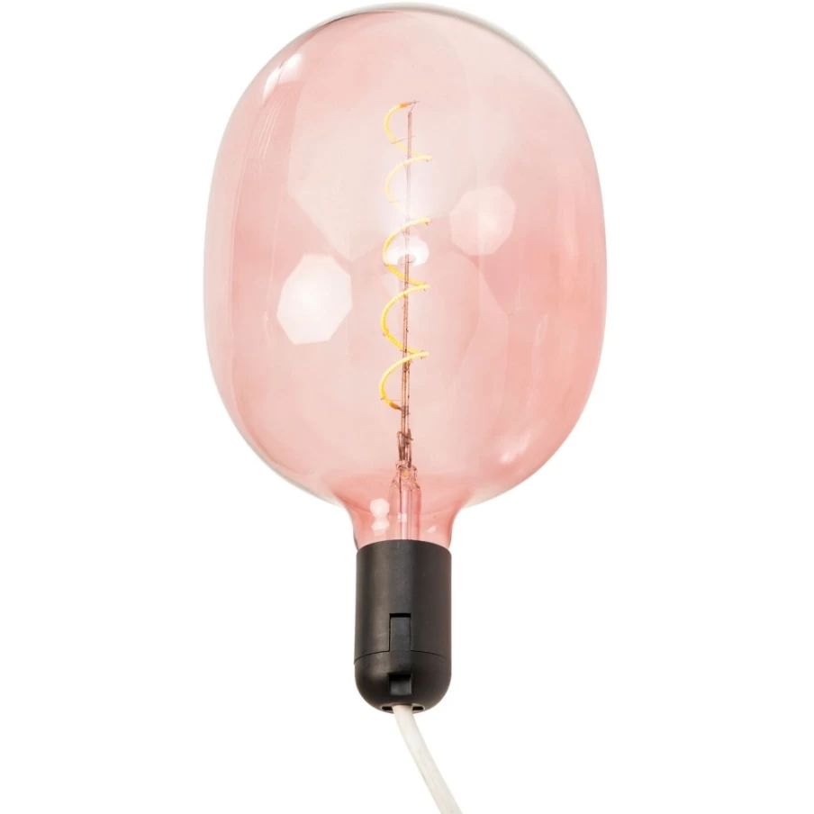 KARE Design Spiral LED Rose Light Bulb - Decorative Floral Lighting for Home Decor