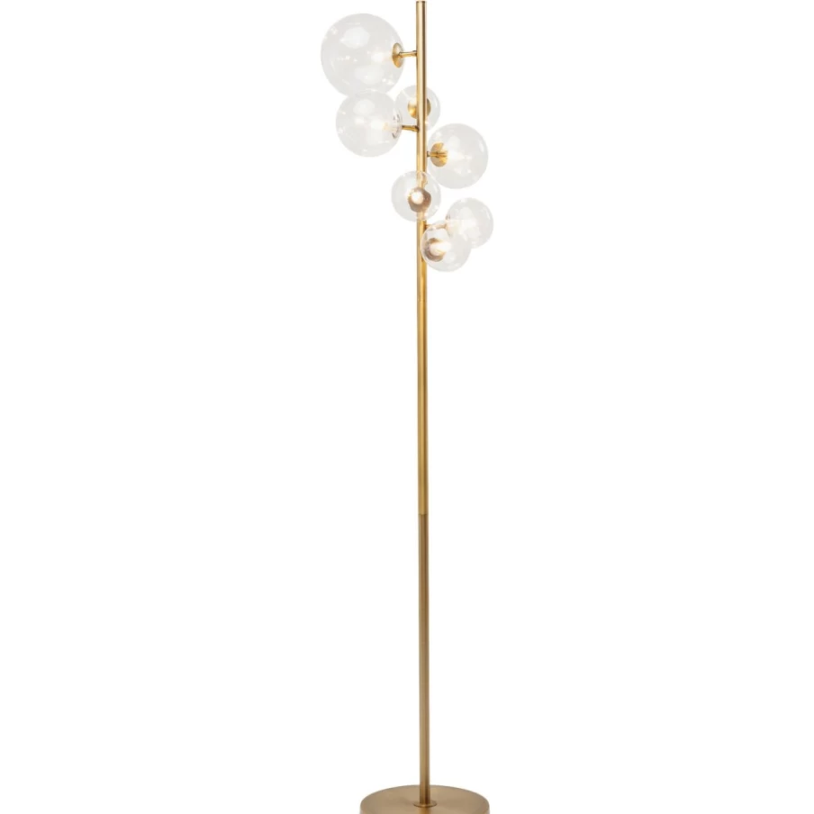 KARE Design Bello Sette Modern Floor Lamp - 162cm Height Adjustable Standing Light for Living Room