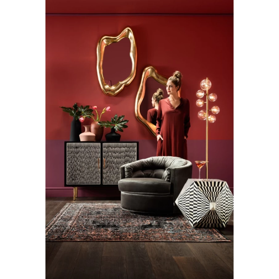 KARE Design Bello Sette Modern Floor Lamp - 162cm Height Adjustable Standing Light for Living Room