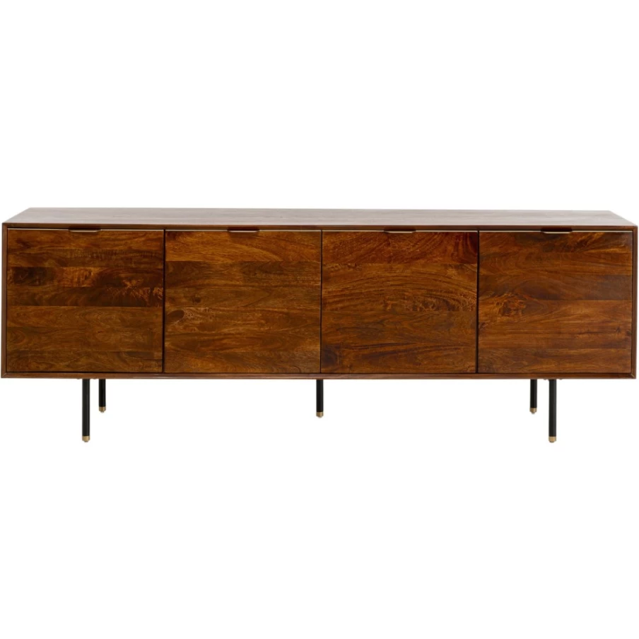 "KARE Design Ravello Sideboard 200x68cm Modern Wood Buffet Cabinet for Dining Room"
