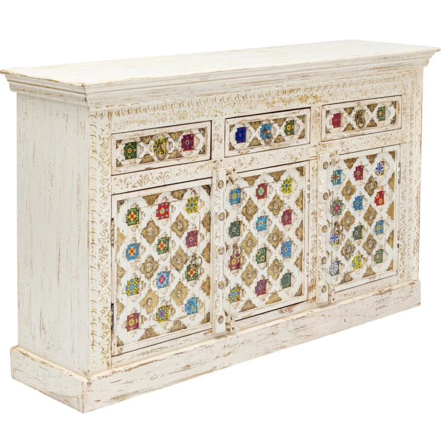 "KARE Design Modern Sideboard Bazar 150x90cm - Stylish Storage Cabinet for Living Room"