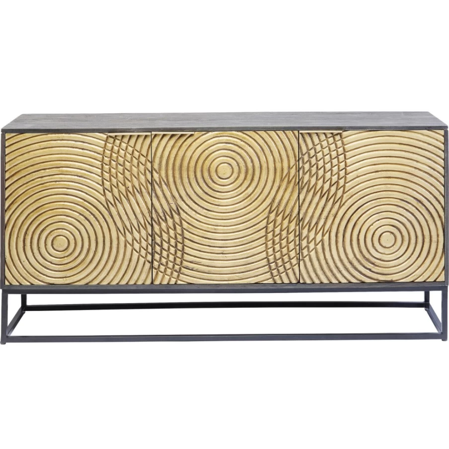 KARE Design Modern Sideboard "Circulo" - Stylish Storage Cabinet for Living Room